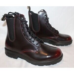 Blundstone Women's Leather Lace Up Gore Boots 2220 Bordeaux US 9.5 NIB